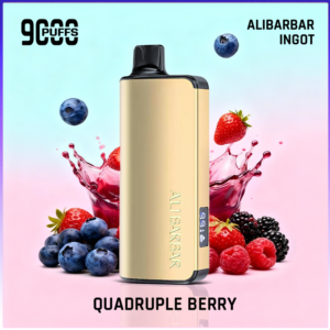 Alibarbar Ingot Quadruple Berry 9000 Puffs