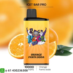 IGET Bar Pro Orange Fanta Soda 10000 Puffs