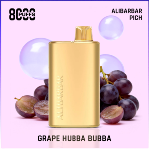 Alibarbar Rich Grape Hubba Bubba 8000 Puffs