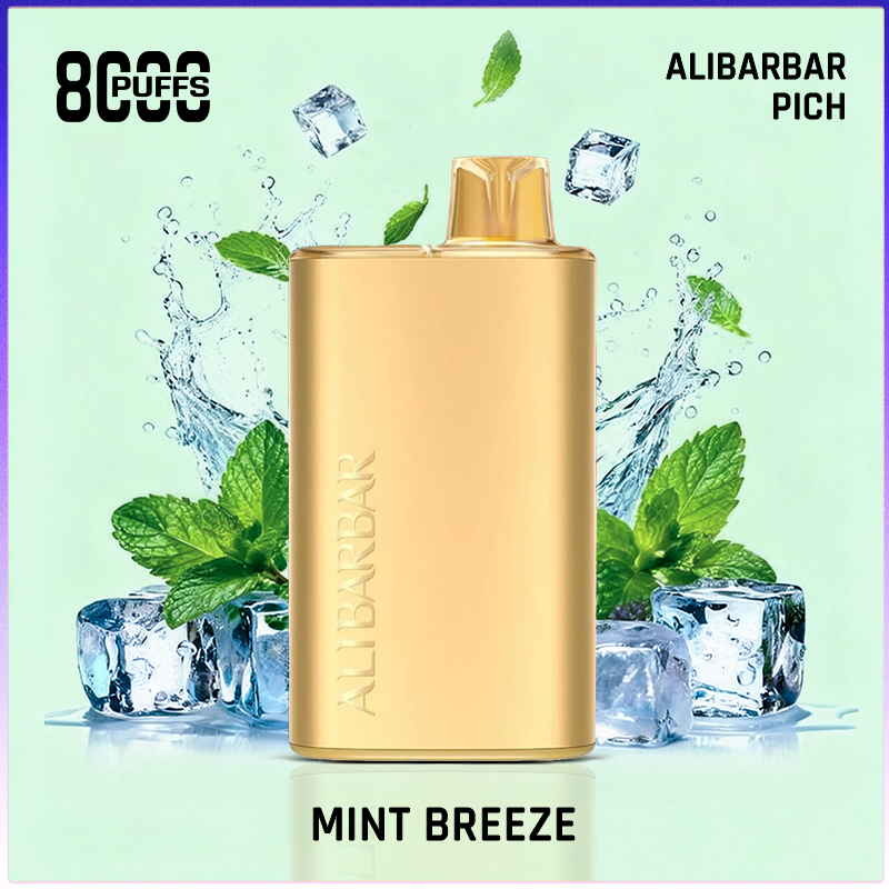 Alibarbar Rich Mint Breeze 8000 Puffs