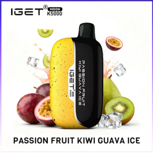 IGET MOON Passion Fruit Kiwi Guava Ice 5000 Puffs