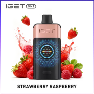 IGET One Strawberry Raspberry 12000 puffs