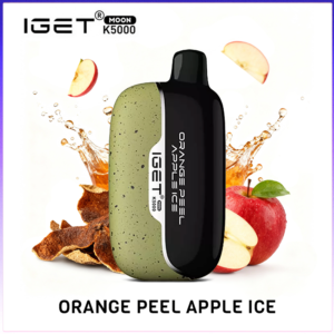 IGET MOON Orange Peel Apple Ice 5000 Puffs