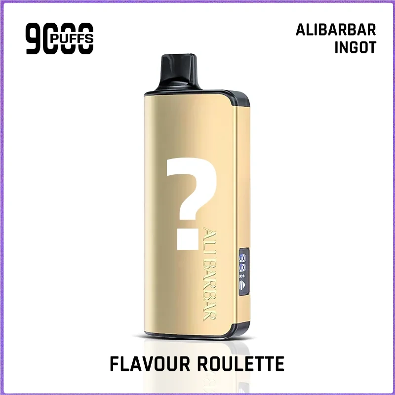 Alibarbar Ingot Flavour Roulette 9000 Puffs`
