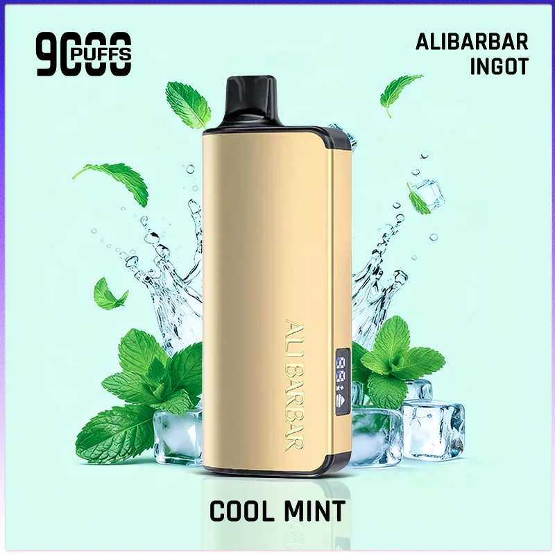 Alibarbar Ingot Cool Mint Review: 9000 Puffs, 22ml, Specs & Verdict
