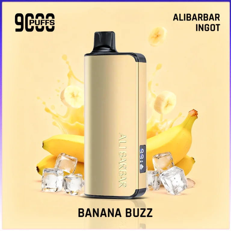 Alibarbar Ingot Banana Buzz 9000 Puffs Deep Review: The Ultimate Banana Flavor Experience in Australia