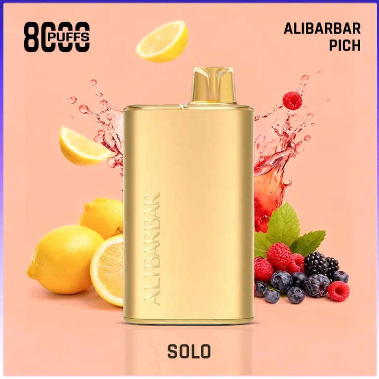 Alibarbar Rich Solo Review: The Signature Berry-Lemon Blend & 8000 Puffs