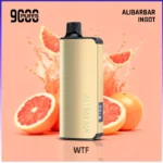 Alibarbar Ingot WTF (Grapefruit) 9000 Puffs Review: Redefining Refreshing Vape Flavours in Australia