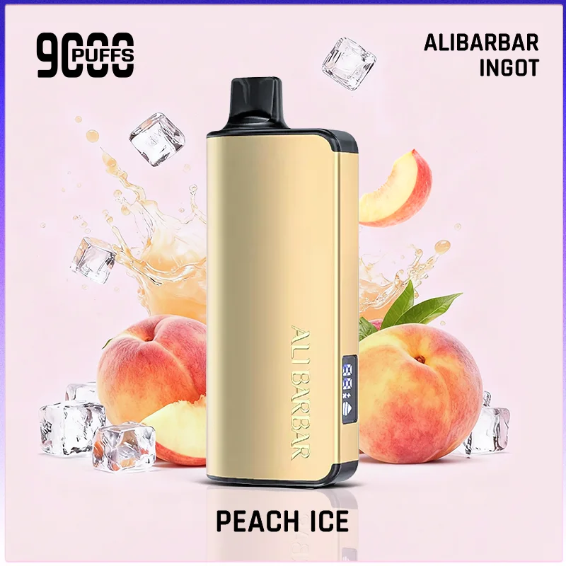 Why Alibarbar Ingot Peach Ice 9000 Puffs is Australia’s New Summer Favourite