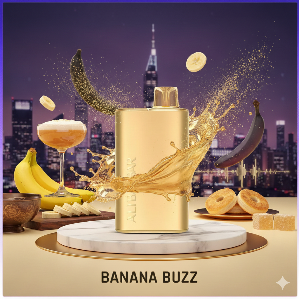 Alibarbar Rich Banana Buzz 8000 Puffs Review: The Best No-Charge Vape in Australia?