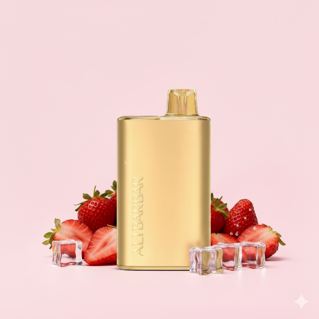 Alibarbar Rich Strawberry Hubba Bubba 8000 Puffs: Australia’s Best Strawberry Bubblegum Disposable Vape