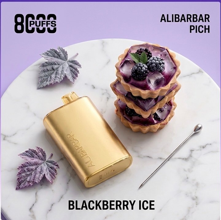 Alibarbar Rich Blueberry Ice 8000 Review: The "No-Charge" King of Australia?
