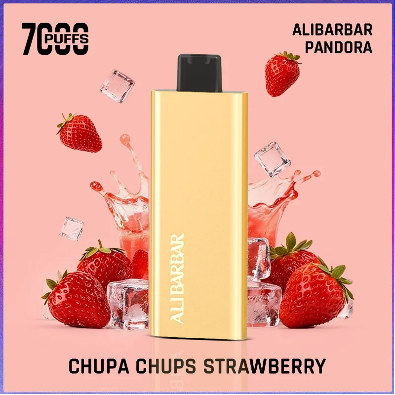 Alibarbar Pandora Chupa Chups Strawberry Review: A Nostalgic 7000-Puff Delight