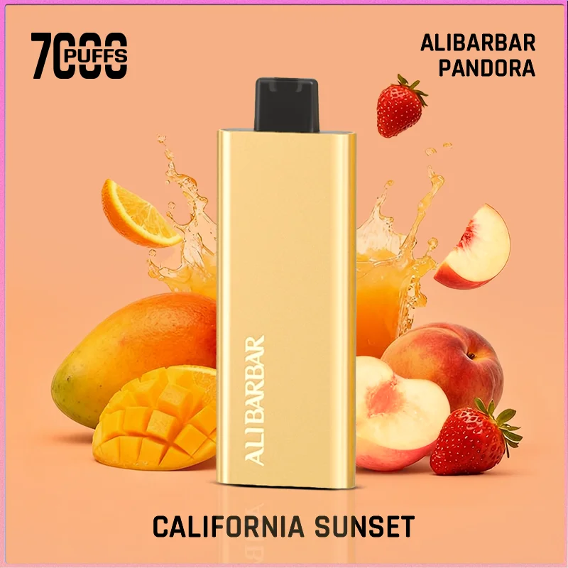 Alibarbar Pandora California Sunset Review: A 7000-Puff Journey to the West Coast