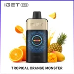 IGET One Tropical Orange Monster: 10,000 Puffs & 2700mAh Specs
