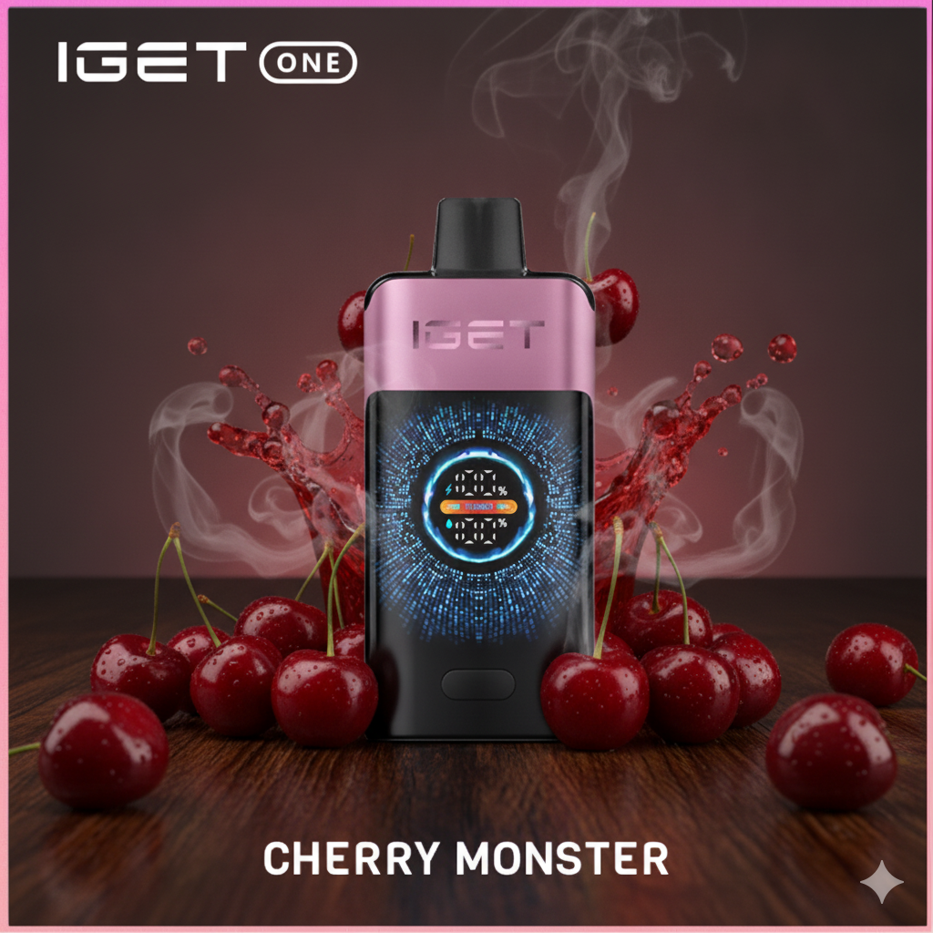 The Ultimate Guide to the IGET One Cherry Monster: 10,000+ Puffs Review, Specs, and Usage Tips