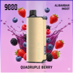 Alibarbar Ingot Quadruple Berry 9000 Puffs Review: The Ultimate High-Capacity Vape Guide
