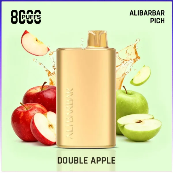 Alibarbar Rich Double Apple Review: Is This 8000-Puff "Tesla Battery" Vape Worth the $40 Price?