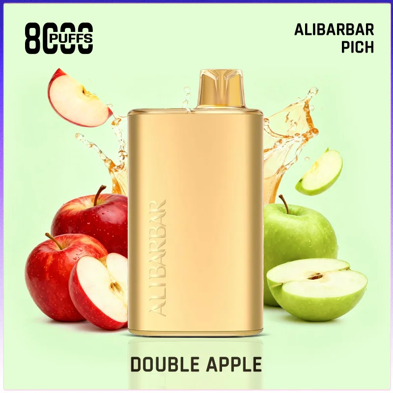 Alibarbar Rich Double Apple Review: Is This 8000-Puff "Tesla Battery" Vape Worth the $40 Price?