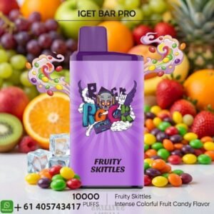 IGET Bar Pro Fruity Skittles 10000 Puffs