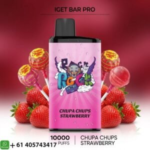 IGET Bar Pro Chupa chups strawberry 10000 Puffs