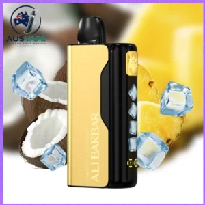 ALIBARBAR Ice Adjust 12000 Puffs Pineapple coconut