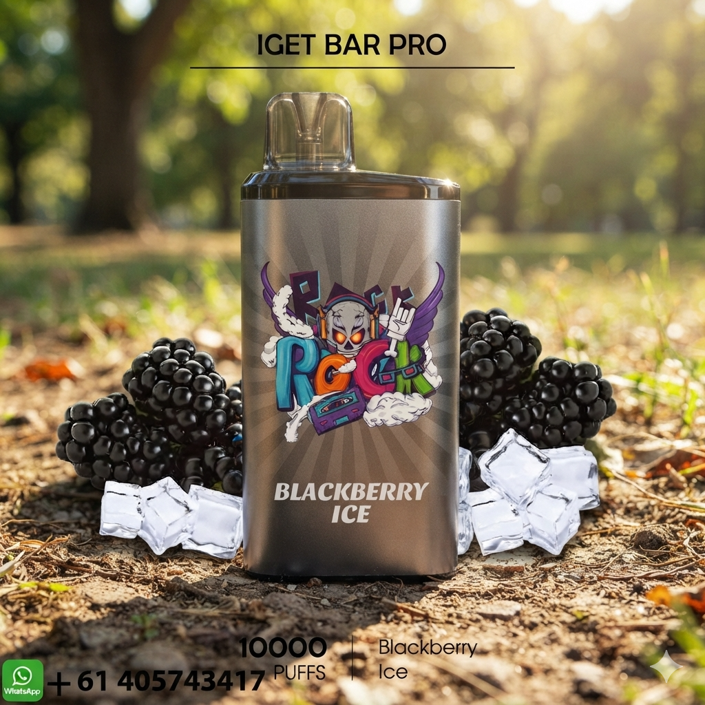 IGET Bar Pro Blackberry Ice Review & Guide | 10000 Puffs Vape Australia