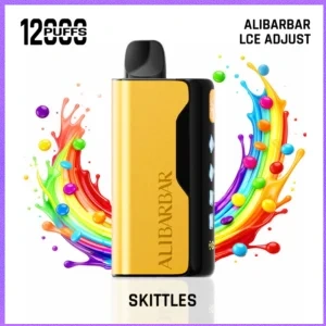 ALIBARBAR Ice Adjust 12000 Puffs Skittles