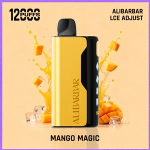 ALIBARBAR Ice Adjust 12000 Puffs Mango Magic