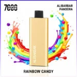 Alibarbar Pandora Rainbow Candy 7000 Puffs Review Australia | Flavours Guide