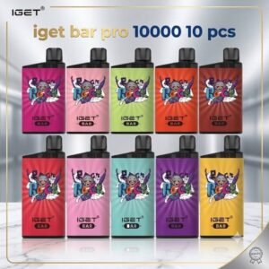IGET Bar Pro 10000 Puffs 10PCS Disposable Vape | 24 Flavours Available