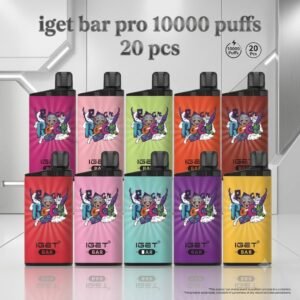 IGET Bar Pro 10000 Puffs 20PCS Disposable Vape |24 Flavours Available